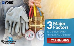 3 Major Factors to Consider When Hiring an AC Company
